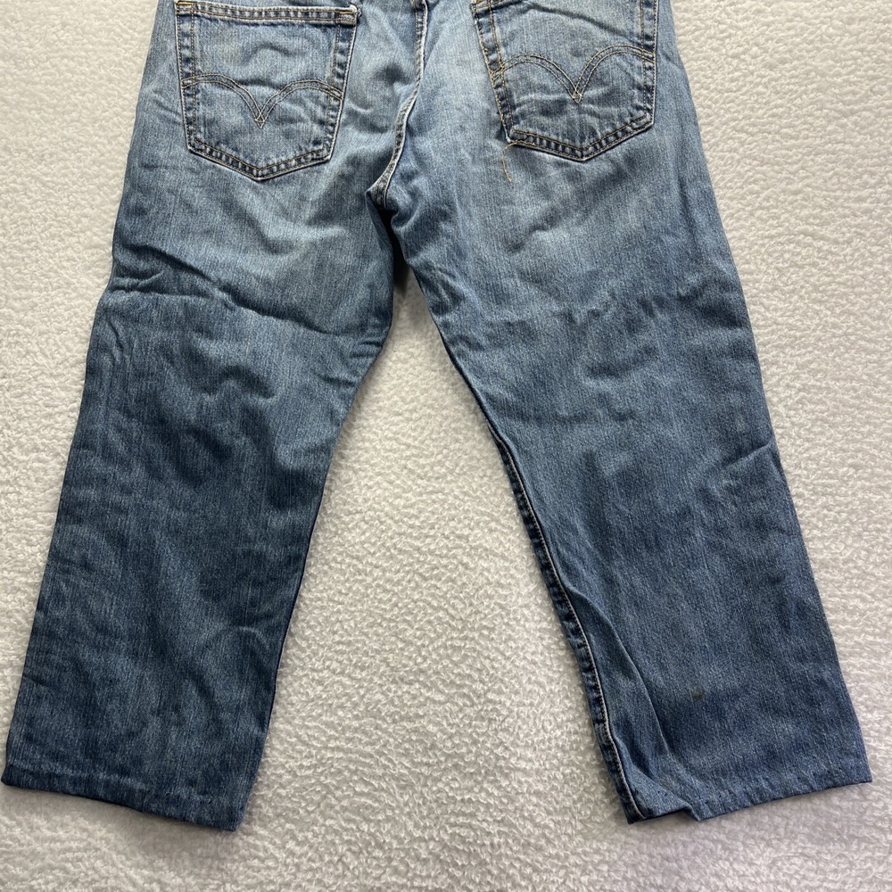 Vintage Levis Jeans Adult 32x21 Blue 501 Button Fly Denim 80s 90s Baggy Chore - Picture 11 of 16
